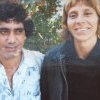 Darrelle Thorne, Kamilaroi Walgett, researcher for Schools Commission with fellow researcher Julie Janson, 1980